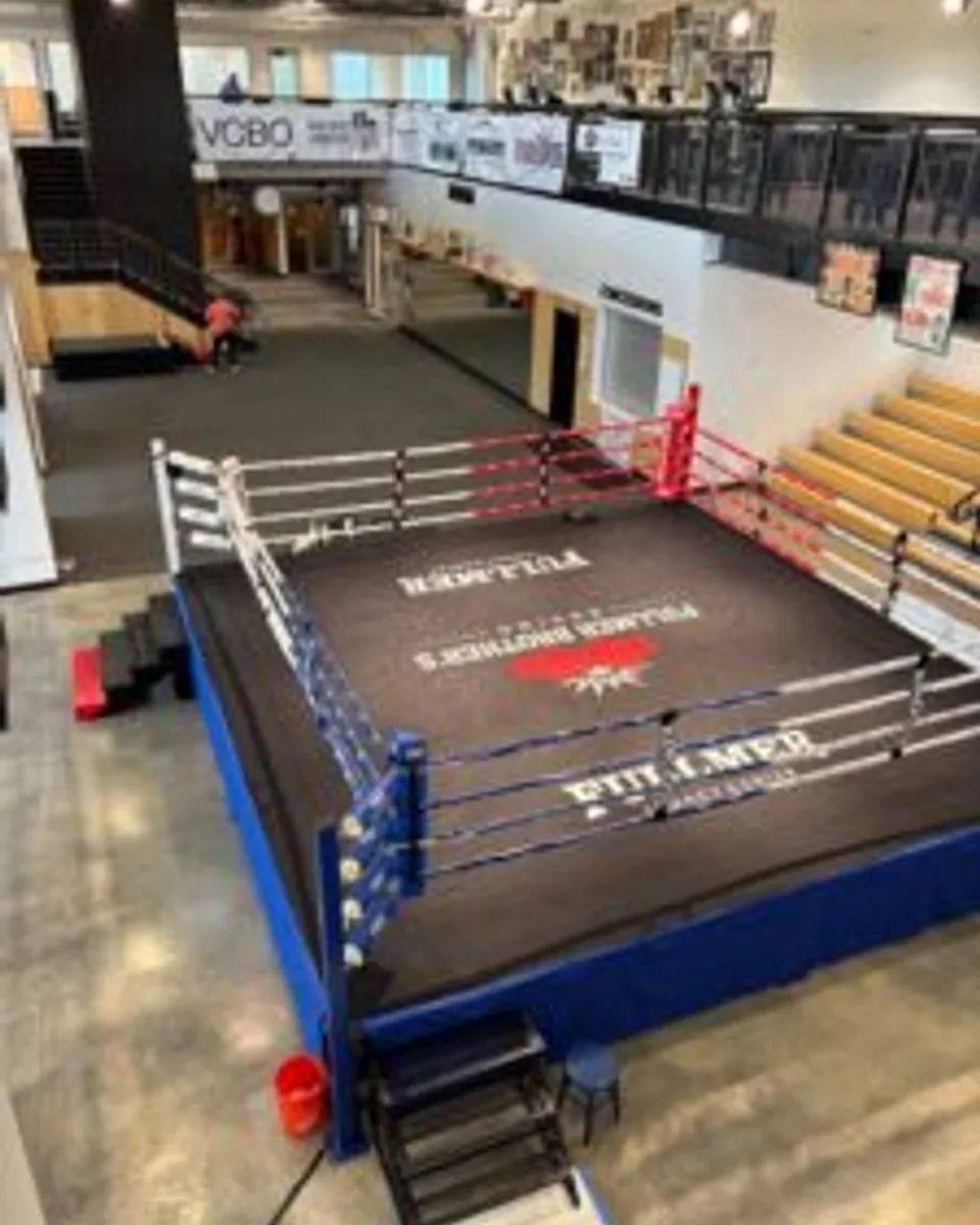 Fullmer Brothers Boxing ring at the Fullmer Legacy Center